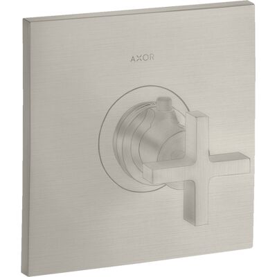 Termostato Axor Citterio - Acero Inoxidable - Alta Vazão - Empotrado Termostato Axor Citterio - Acero Inoxidable - Alta Vazão - Empotrado