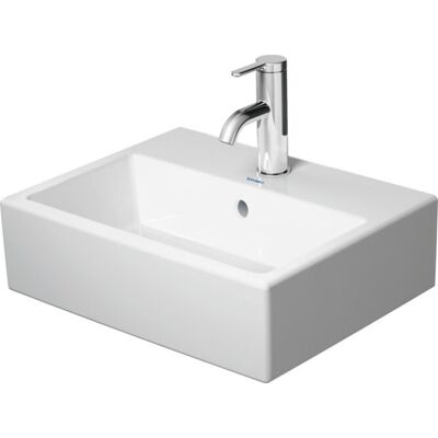 Lavabo Duravit Vero Air - 45x35cm, Blanco, Con rebosadero, Cerámica Lavabo Duravit Vero Air - 45x35cm, Blanco, Con rebosadero, Cerámica