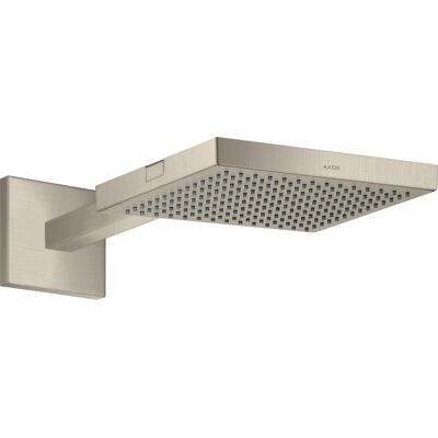 Hansgrohe Axor Starck Ducha - 240x240mm, Níquel Cepillado, Montaje en Pared Hansgrohe Axor Starck Ducha - 240x240mm, Níquel Cepillado, Montaje en Pared