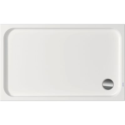 Duravit D-Code Ducha Rectangular - Acrílico resistente, 1300x800 mm Duravit D-Code Ducha Rectangular - Acrílico resistente, 1300x800 mm