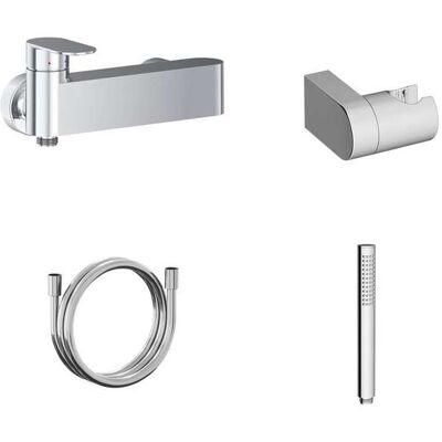 Ravak Chrome Ii - Grifo De Bañera Con Accesorios, Cromo X07s121 Ravak Chrome Ii - Grifo De Bañera Con Accesorios, Cromo X07s121