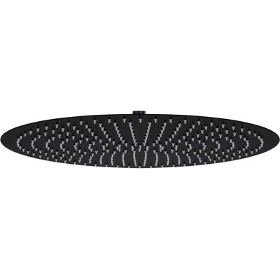 HELLOSHOP26 Rociador De Ducha Tipo Lluvia Rociador De Ducha Ducha De Mano Accesorio De Baño Acero Inoxidable 50 Cm Redondo Negro 020002076 HELLOSHOP26 Rociador De Ducha Tipo Lluvia Rociador De Ducha Ducha De Mano Accesorio De Baño Acero Inoxidable 50 Cm Redondo Negro 020002076