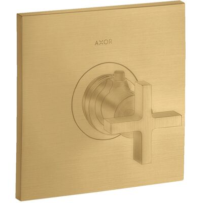 Termostato Hansgrohe Axor Citterio - Alta Caudal - Oro Cepillado - 39716250 Termostato Hansgrohe Axor Citterio - Alta Caudal - Oro Cepillado - 39716250