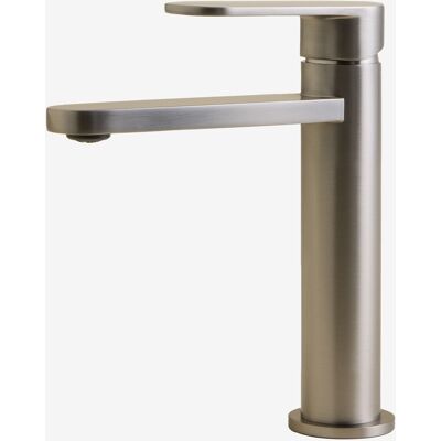 Grifo de lavabo en latón Alameda Sklum Gris 20cm Grifo de lavabo en latón Alameda Sklum Gris 20cm