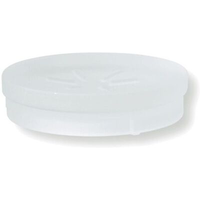 HEWI Modelo 477 Inserto para Jabonera - Grande, Redondo, Blanco Mate HEWI Modelo 477 Inserto para Jabonera - Grande, Redondo, Blanco Mate