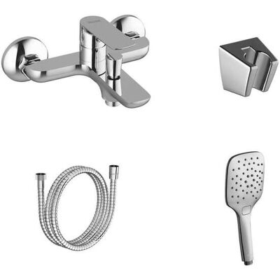 Ravak Classic - Grifo De Bañera Con Accesorios, Cromo X07s117 Ravak Classic - Grifo De Bañera Con Accesorios, Cromo X07s117