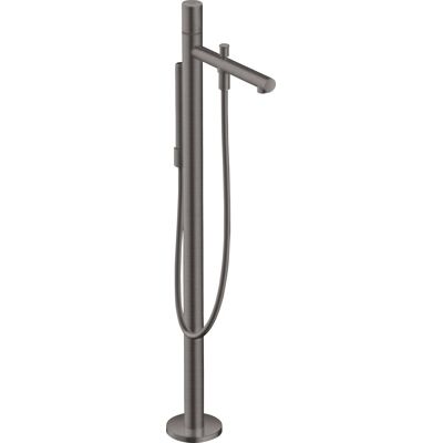 Hansgrohe AXOR Uno Mezclador de bañera - Cromo negro cepillado Hansgrohe AXOR Uno Mezclador de bañera - Cromo negro cepillado
