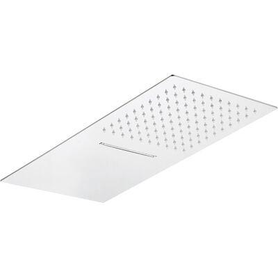 Rociador Extraplano Inox Con Cascada + Lluvia Gme Rociador Extraplano Inox Con Cascada + Lluvia Gme