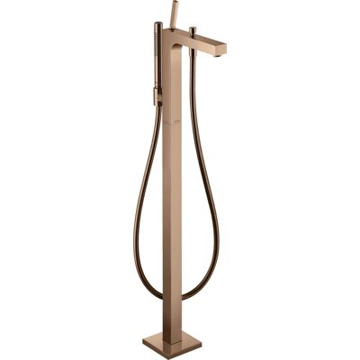 Hansgrohe Axor Citterio Mezclador de bañera de suelo - Oro rojo pulido Hansgrohe Axor Citterio Mezclador de bañera de suelo - Oro rojo pulido