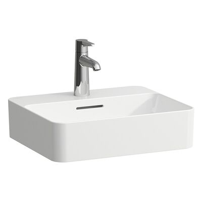 Laufen Lavabo de cerámica blanca - Un orificio, rebosadero, 450x380 - Lavabo Laufen Lavabo de cerámica blanca - Un orificio, rebosadero, 450x380 - Lavabo