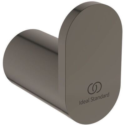 Gancho para toallas Ideal Standard Conca - Soporte metálico, Puntos ocultos, 2 puntos de fijación Gancho para toallas Ideal Standard Conca - Soporte metálico, Puntos ocultos, 2 puntos de fijación