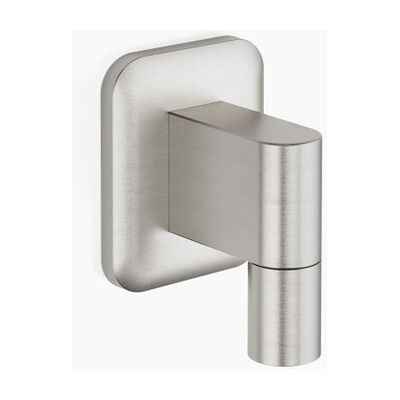 Codo de conexión a pared Lissé - Platino mate - Seguro, salida 3/8" Codo de conexión a pared Lissé - Platino mate - Seguro, salida 3/8"