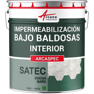 ARCANE INDUSTRIES Membrana Líquida De Protección Impermeabilizante Bajo Azulejos - Para Azulejos De Ducha Y Baño Arcaspec ARCANE INDUSTRIES Membrana Líquida De Protección Impermeabilizante Bajo Azulejos - Para Azulejos De Ducha Y Baño Arcaspec