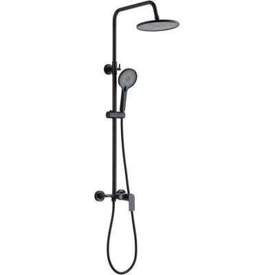SHUMEE Invena Rainbow Con Grifo De Ducha Rikia Negro 1 Unidad. SHUMEE Invena Rainbow Con Grifo De Ducha Rikia Negro 1 Unidad.