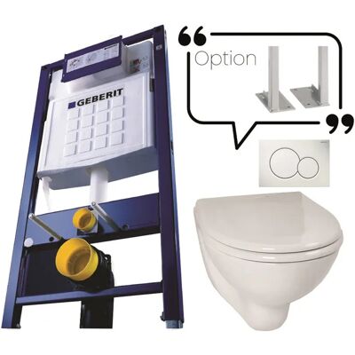Kit Instalación Wc Geberit Promo4 Auto Rimfree Doble Descarga Kit Instalación Wc Geberit Promo4 Auto Rimfree Doble Descarga