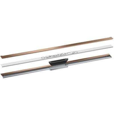 Sistema de Drenaje AXOR de Pared - Brushed Red Gold - 1200mm Sistema de Drenaje AXOR de Pared - Brushed Red Gold - 1200mm