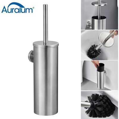 Cepillo WC AURALUM con Soporte y Tapa Cepillo WC AURALUM con Soporte y Tapa