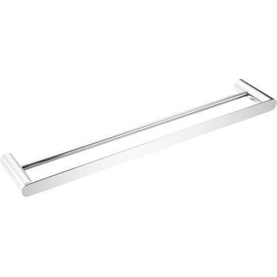 Mediclinics - Ai1311c Aura Toallero Barra Doble Acero Inox Brillo - Ref: Ai1311c Mediclinics - Ai1311c Aura Toallero Barra Doble Acero Inox Brillo - Ref: Ai1311c