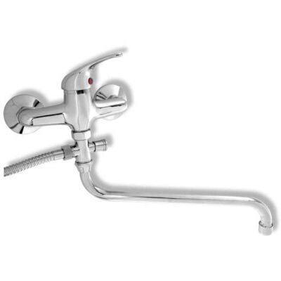 Grifo de baño Novaservis Titania Iris - Cerámica, 150mm, Cromo Grifo de baño Novaservis Titania Iris - Cerámica, 150mm, Cromo