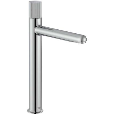 Roca - A5a3c3fc00 Nu Grifo Monomando Lavabo Caño Alto Cold Start Maneta Stripes Cromo - Ref: A5a3c3fc00 Roca - A5a3c3fc00 Nu Grifo Monomando Lavabo Caño Alto Cold Start Maneta Stripes Cromo - Ref: A5a3c3fc00