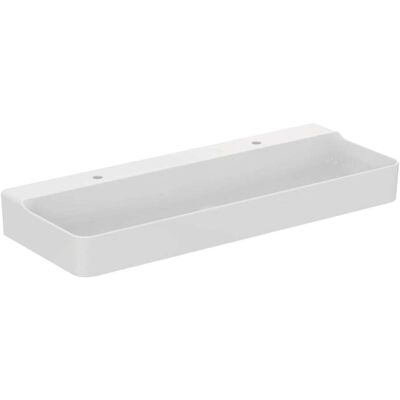 Ideal Standard Conca Doble Lavabo - 1200x450 - Sin Rebose Ideal Standard Conca Doble Lavabo - 1200x450 - Sin Rebose