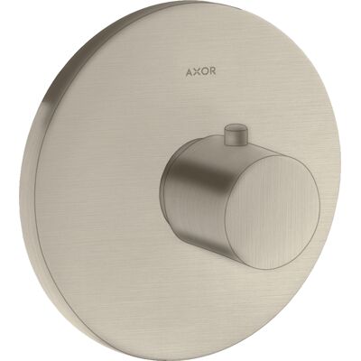 Hansgrohe AXOR Uno Termostato - 59 l/min Alto Flujo - Níquel Cepillado Hansgrohe AXOR Uno Termostato - 59 l/min Alto Flujo - Níquel Cepillado