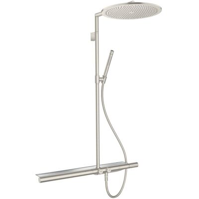 Hansgrohe Axor Showerpipe - Termostato y Cabezal 350mm - Acero Inoxidable Hansgrohe Axor Showerpipe - Termostato y Cabezal 350mm - Acero Inoxidable