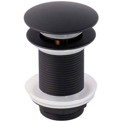 OEM Tapón Emergente Para Desagüe De Bañera Independiente, Tapón Emergente Para Desagüe De Bañera Independiente, Negro Mate OEM Tapón Emergente Para Desagüe De Bañera Independiente, Tapón Emergente Para Desagüe De Bañera Independiente, Negro Mate