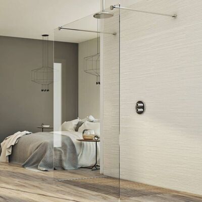 Idralite Walk in Free 100 cm - Panel de ducha Idralite Walk in Free 100 cm - Panel de ducha