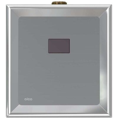 Alcaplast Alca - Control Electrónico De Descarga De Urinarios, Alimentación Por Batería, Cromo Asp4-b Alcaplast Alca - Control Electrónico De Descarga De Urinarios, Alimentación Por Batería, Cromo Asp4-b