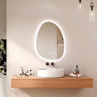 EMKE - V1 - Antivaho - Interruptor táctil - Espejo de baño EMKE - V1 - Antivaho - Interruptor táctil - Espejo de baño