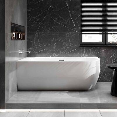 Bernstein - Lena Corner Bañera Exenta Acrílica Sanitaria Blanca Brillante, Instalación A La Izquierda,170x75cm, Con Grifo 1521, Sin Sifón De Olores Incluye Montaje Estándar 1521, Sin Sifón Bernstein - Lena Corner Bañera Exenta Acrílica Sanitaria Blanca Brillante, Instalación A La Izquierda,170x75cm, Con Grifo 1521, Sin Sifón De Olores Incluye Montaje Estándar 1521, Sin Sifón