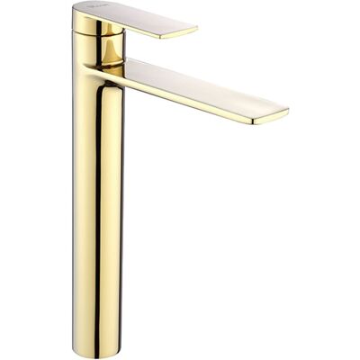 Rea Storm Gold High - Grifo de baño - Electroplateado, Cerámico, 295mm Rea Storm Gold High - Grifo de baño - Electroplateado, Cerámico, 295mm