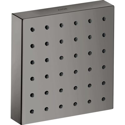 Hansgrohe Axor Starck colección de ducha - Módulo empotrado 120x120mm, Cromo negro Hansgrohe Axor Starck colección de ducha - Módulo empotrado 120x120mm, Cromo negro