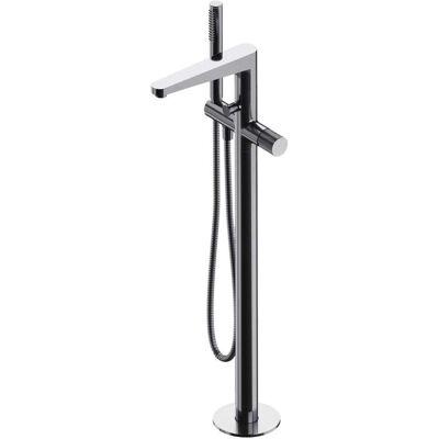 Omnires Contour - Grifo De Pie Para Bañera, Con Cuerpo, Cromo Ct8033cr Omnires Contour - Grifo De Pie Para Bañera, Con Cuerpo, Cromo Ct8033cr