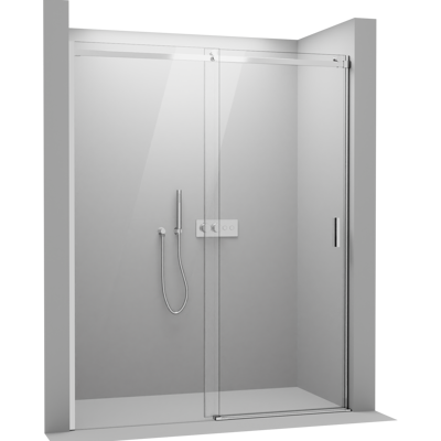Bernstein NT806 Flex Nicho de Ducha - Vidrio de Seguridad - 6-8mm Bernstein NT806 Flex Nicho de Ducha - Vidrio de Seguridad - 6-8mm