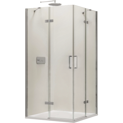 Bernstein Modelo EX809 Mampara de esquina Nano - Solución para baño pequeño Bernstein Modelo EX809 Mampara de esquina Nano - Solución para baño pequeño