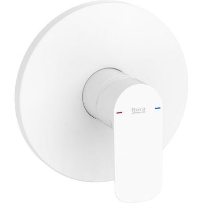 Roca - A5a226eb00 Cala Grifo Monomando Empotrable Para Ducha Con Cuerpo Empotrable Blanco Mate - Ref: A5a226eb00 Roca - A5a226eb00 Cala Grifo Monomando Empotrable Para Ducha Con Cuerpo Empotrable Blanco Mate - Ref: A5a226eb00