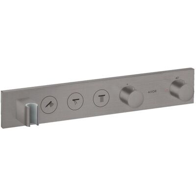 Módulo Termostático Axor de Hansgrohe - ShowerSolutions - 530/90 - Cromo negro cepillado Módulo Termostático Axor de Hansgrohe - ShowerSolutions - 530/90 - Cromo negro cepillado