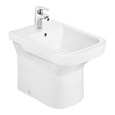 Roca - Bidé Compacto Sin Tapa Dama Color: Blanco Roca - Bidé Compacto Sin Tapa Dama Color: Blanco