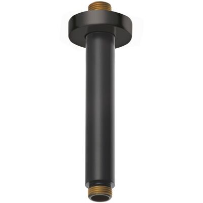 Conexión de Techo Kludi A-qa - Proyección 150mm - Negro Mate - Brazo de Ducha Conexión de Techo Kludi A-qa - Proyección 150mm - Negro Mate - Brazo de Ducha