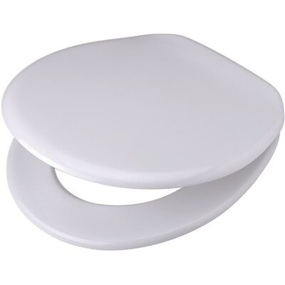 Pagette - Asiento de inodoro VIP con tapa, soporte de acero inoxidable Pagette - Asiento de inodoro VIP con tapa, soporte de acero inoxidable