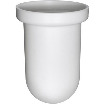 Emco Rondo Repuesto de Vidrio Plástico Blanco - Accesorios para Cepillo de Inodoro Emco Rondo Repuesto de Vidrio Plástico Blanco - Accesorios para Cepillo de Inodoro