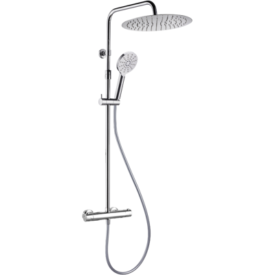 Essebagno Envol Columna De Ducha Termostática Cromada Essebagno Envol Columna De Ducha Termostática Cromada