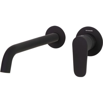Grifo de lavabo monomando negro mate - Ahorro de agua, diseño elegante Grifo de lavabo monomando negro mate - Ahorro de agua, diseño elegante