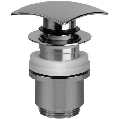 Válvula de drenaje GESSI Modelo 29083 Cromado para lavabos de 1 1/4 pulgada con rebosadero Válvula de drenaje GESSI Modelo 29083 Cromado para lavabos de 1 1/4 pulgada con rebosadero
