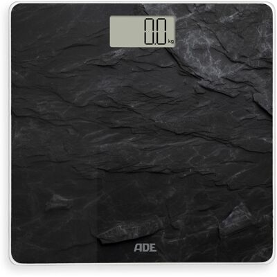 OEM Balanza De Baño, Hasta 180 Kg, 30 X 30 Cm, Diseño De Pizarra, Negro / Ade OEM Balanza De Baño, Hasta 180 Kg, 30 X 30 Cm, Diseño De Pizarra, Negro / Ade