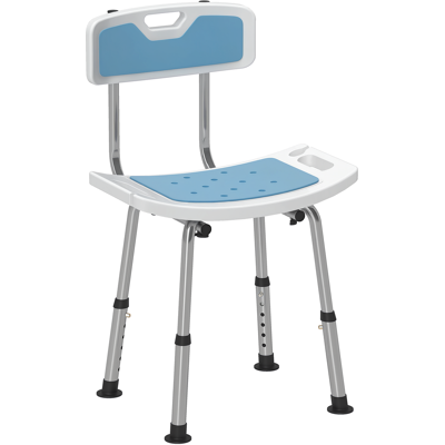 JHY DESIGN Sgabello Da Doccia Per Anziani E Disabili, Altezza Regolabile, Piedini Antiscivolo, Supporto Per Soffione Doccia. JHY DESIGN Sgabello Da Doccia Per Anziani E Disabili, Altezza Regolabile, Piedini Antiscivolo, Supporto Per Soffione Doccia.