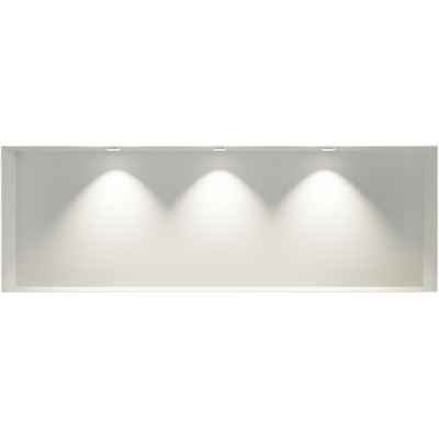 Cabina De Ducha En Acero Inoxidable + 3 Focos Led, Repisa De Ducha Empotrada Nt309010x - 30x90x10cm (alxanxpr) - Blanco, 3 Focos Cromado - Bernstein Cabina De Ducha En Acero Inoxidable + 3 Focos Led, Repisa De Ducha Empotrada Nt309010x - 30x90x10cm (alxanxpr) - Blanco, 3 Focos Cromado - Bernstein