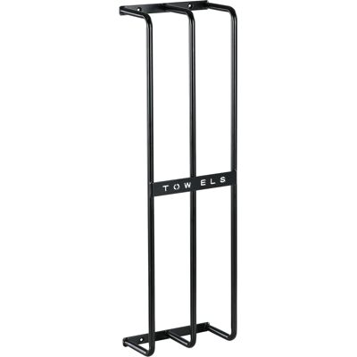 JHY DESIGN Toallero De Pared Con 3 Barras Y Estructura Metálica, Ideal Para Hoteles, 21 X 12 X 74 Cm, Negro. JHY DESIGN Toallero De Pared Con 3 Barras Y Estructura Metálica, Ideal Para Hoteles, 21 X 12 X 74 Cm, Negro.